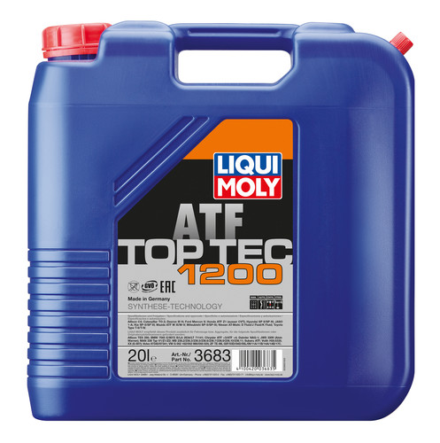 LIQUI MOLY ÓLEOS EMBRAIAGEM TOP TEC ATF 1200  20L